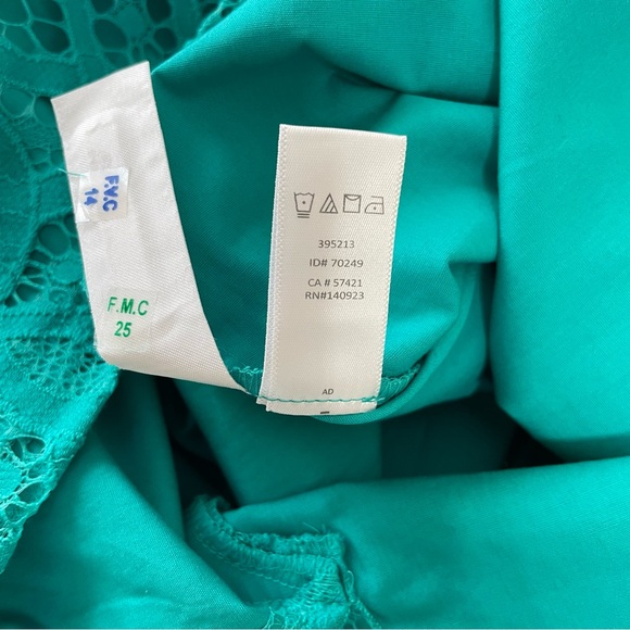 LOFT Green Pencil Skirt Knee-Length Workwear - Picture 7 of 9